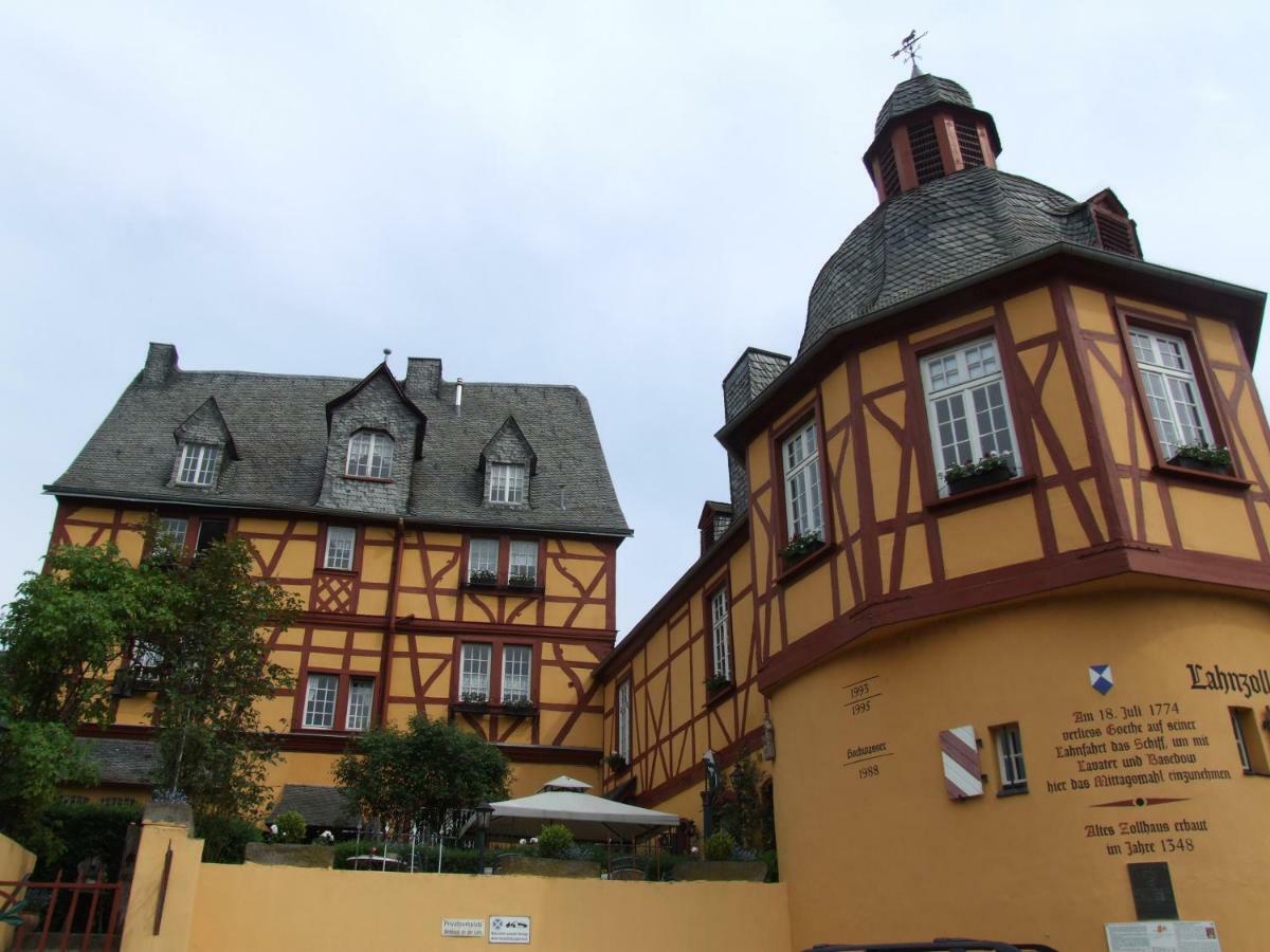 Hotel Pension Historisches Wirtshaus An Der Lahn Lahnstein Exteriér fotografie